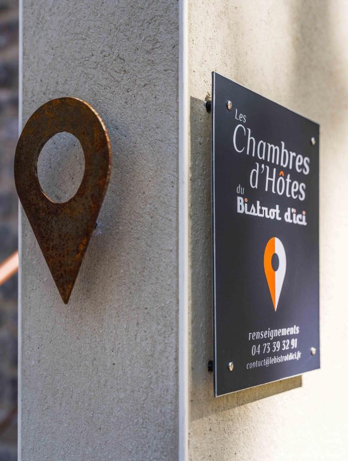 Chambres D'Hotes Du Bistrot D'Ici Saint-Saturnin  Kültér fotó